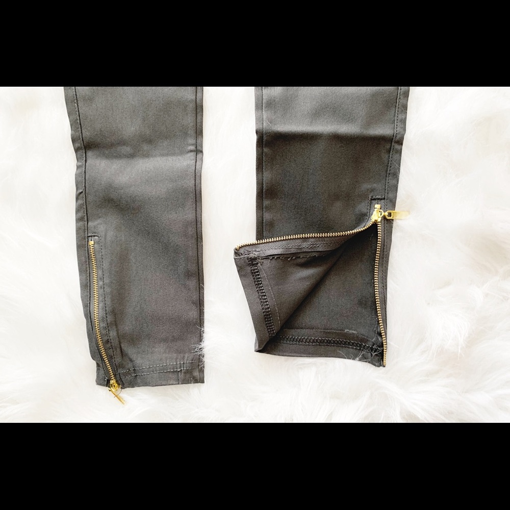 Moto Leggings (DARK GRAY) - Picture 6 of 6